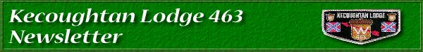 Kecoughtan Lodge 463 - Newsletter