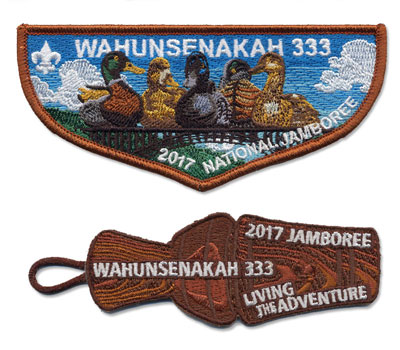 OA WAHUNSENAKAH LODGE 333 COLONIAL VIRGINIA PATCH CONCLAVE 2010 DELEGATE FLAP 